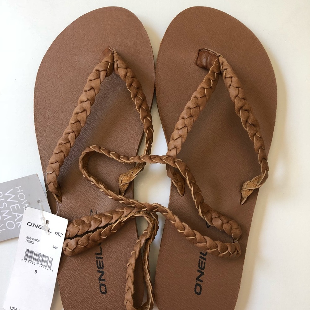 O’Neill Brown Sandals NWT